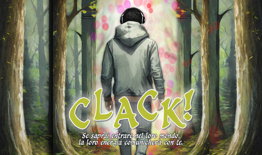 CLACK! Edoardo Morelli romanzo fantasy solidale